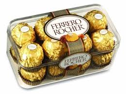 Chocolates Ferrero Rocher 16 pz